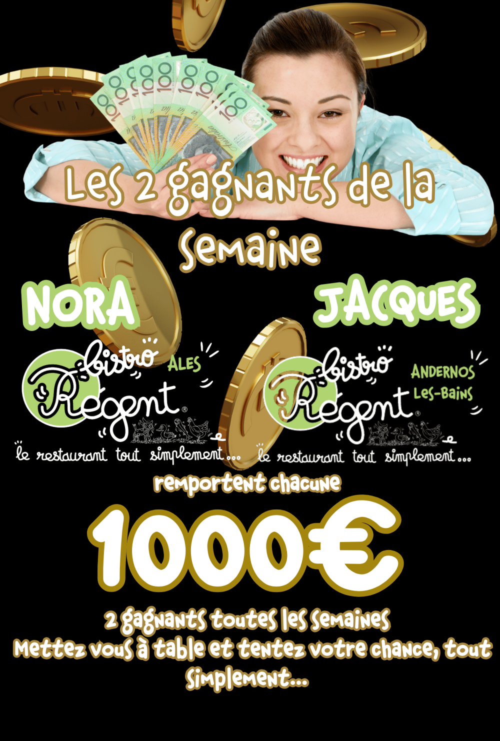 GAGNANTS DE LA SEMAINE (7)